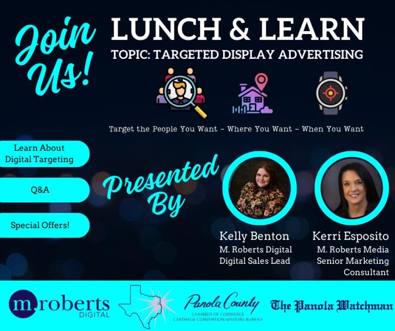 Lunch & Learn - Targeted Display Advertising