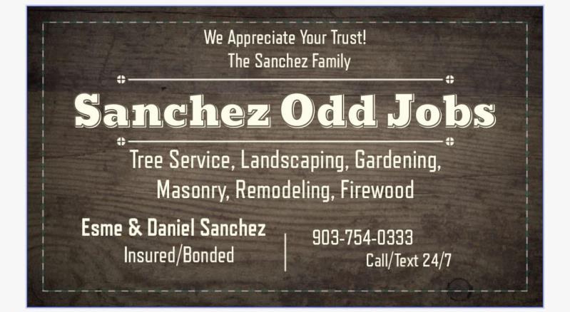 Sanchez Odd Jobs