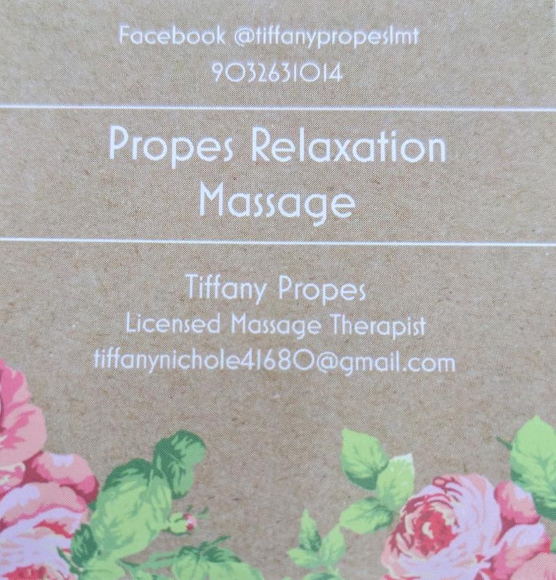 Propes Relaxation Massage