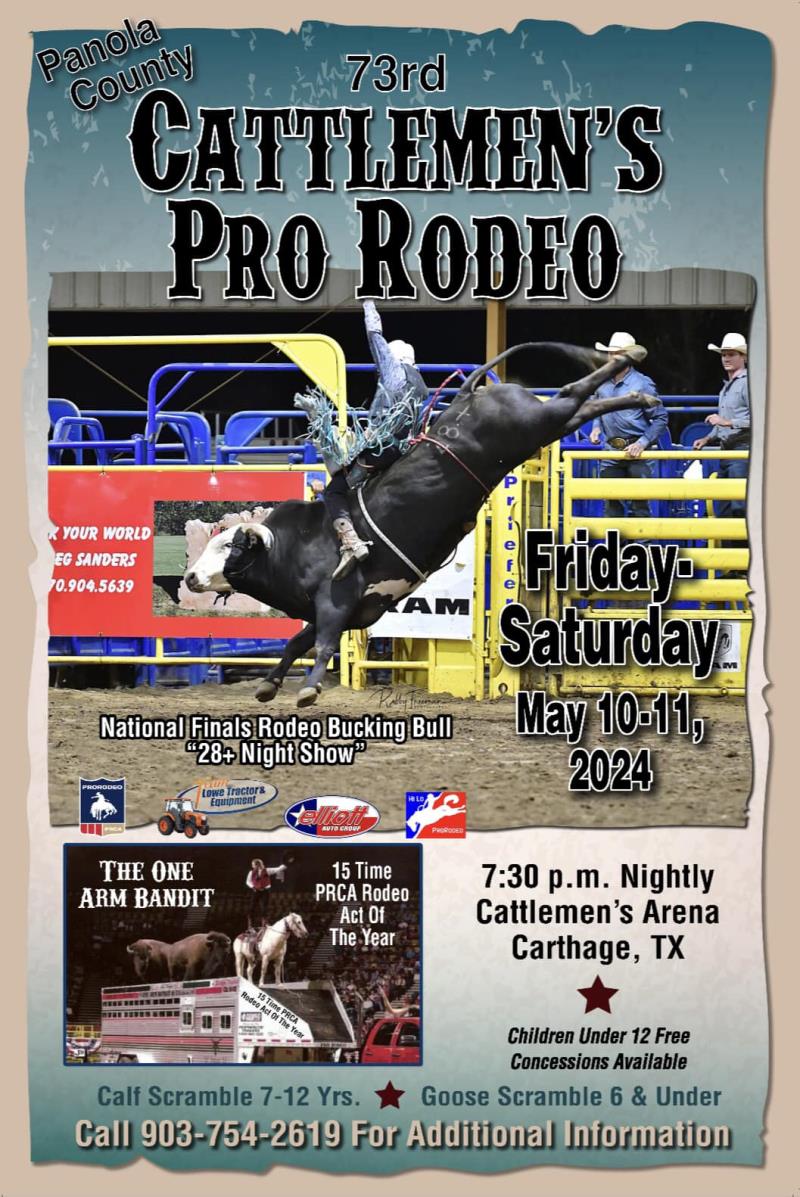 Panola County 73rd Cattlemen's Pro Rodeo