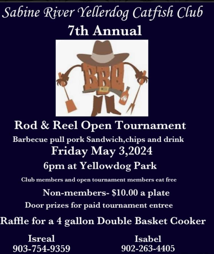 7th Annual Rod & Reel Open Tournament BBQ