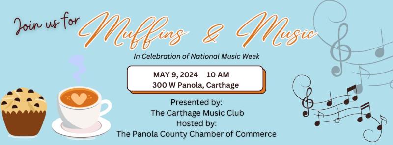 Join us for Muffins & Music