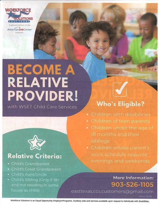 Become A Relative Provider