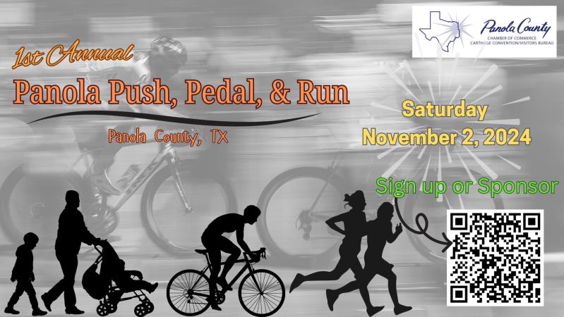 First Annual Panola Push, Pedal, & Run