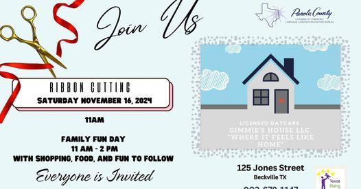 Ribbon Cutting - Gimmie's House, LLC.