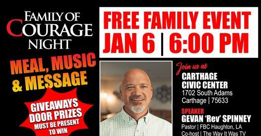 Family of Courage Night