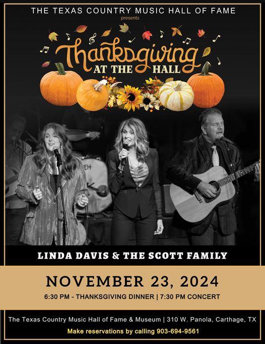 Thanksgiving At The Hall - Linda Davis & The Scott Family