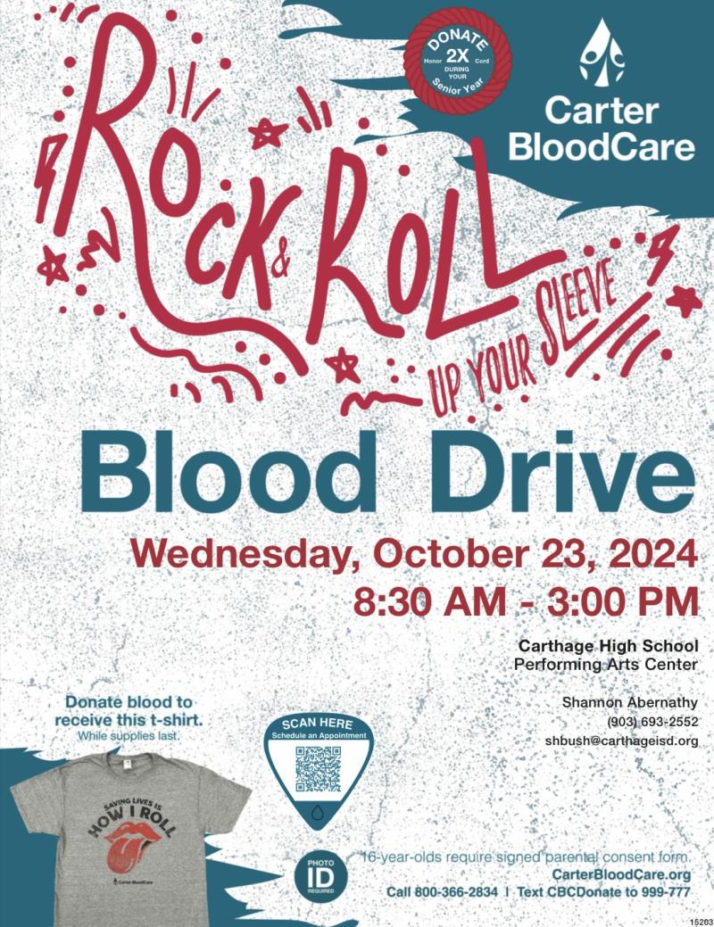 Rock & Roll Up Your Sleeve Blood Drive