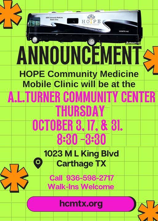 Hope Community Medicine Mobile Clinic