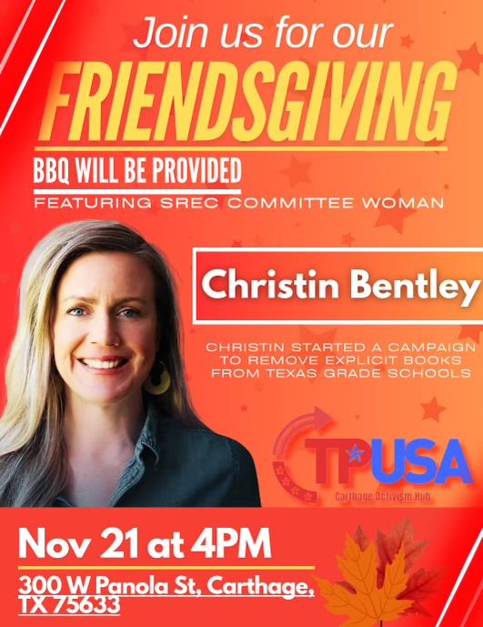 Friendsgiving with Christin Bentley