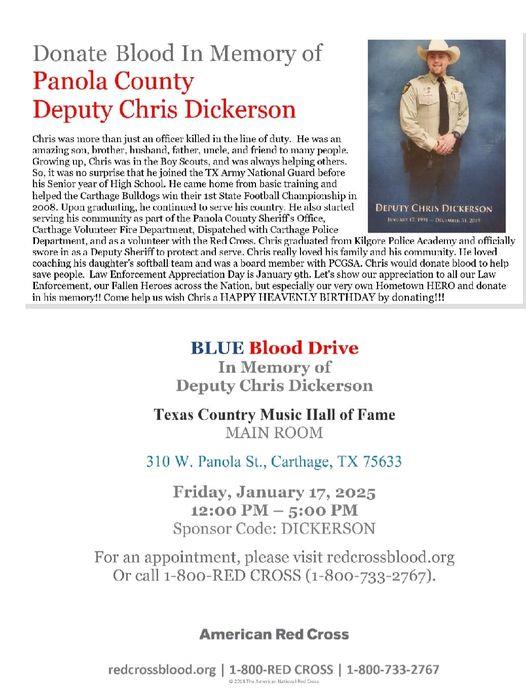 BLUE Blood Drive