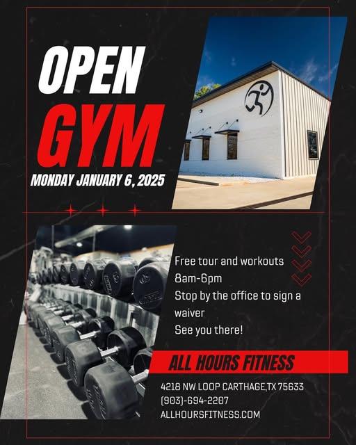 Open Gym - All Hours Fitness