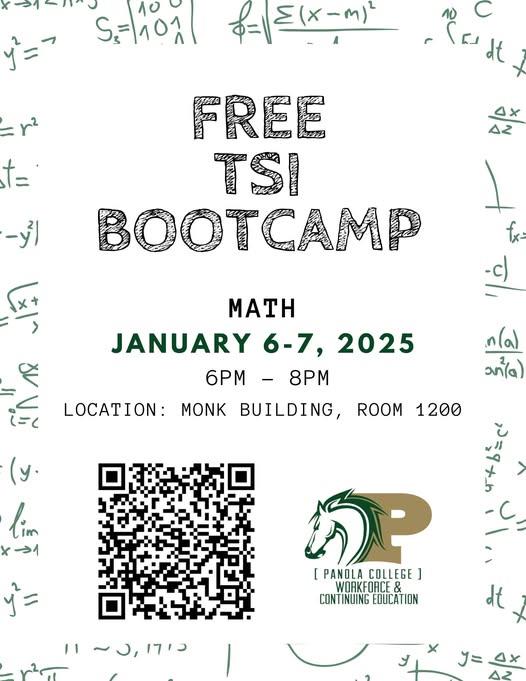 Free TSI Bootcamp-Panola College