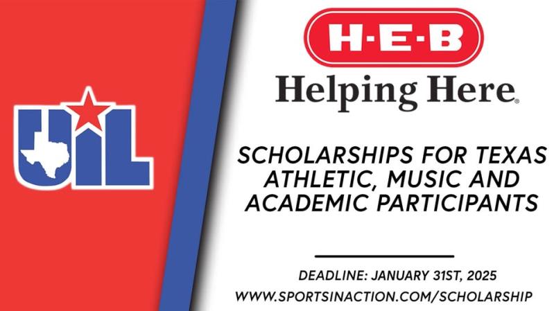 HEB Scholarships for Texas Athletic, Music & Academics