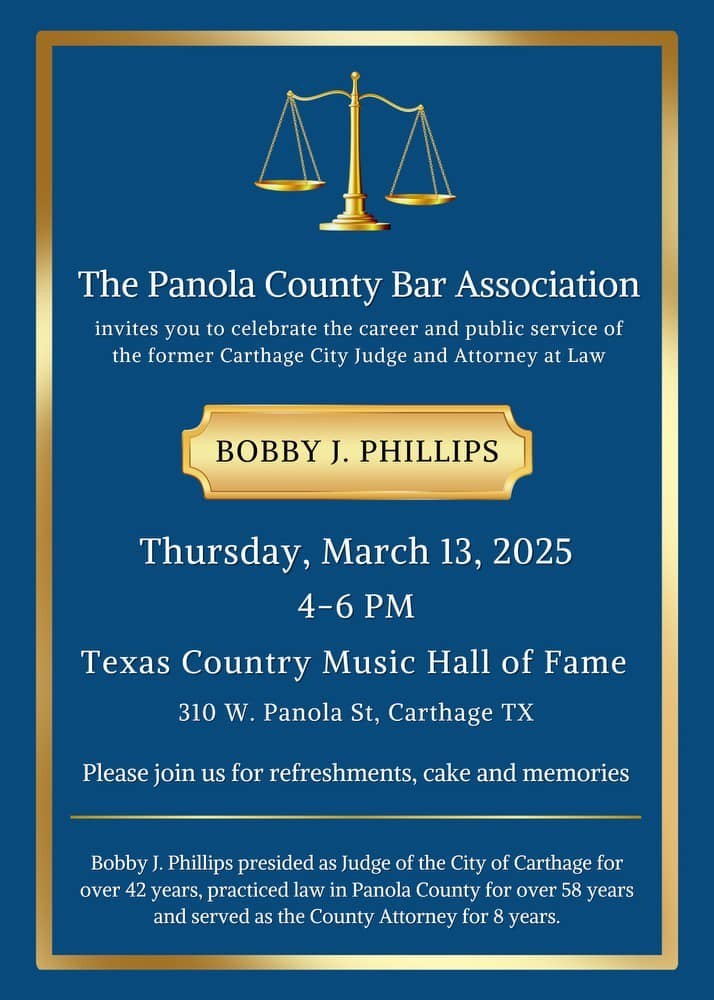 Bobby J. Phillips Retirement Reception