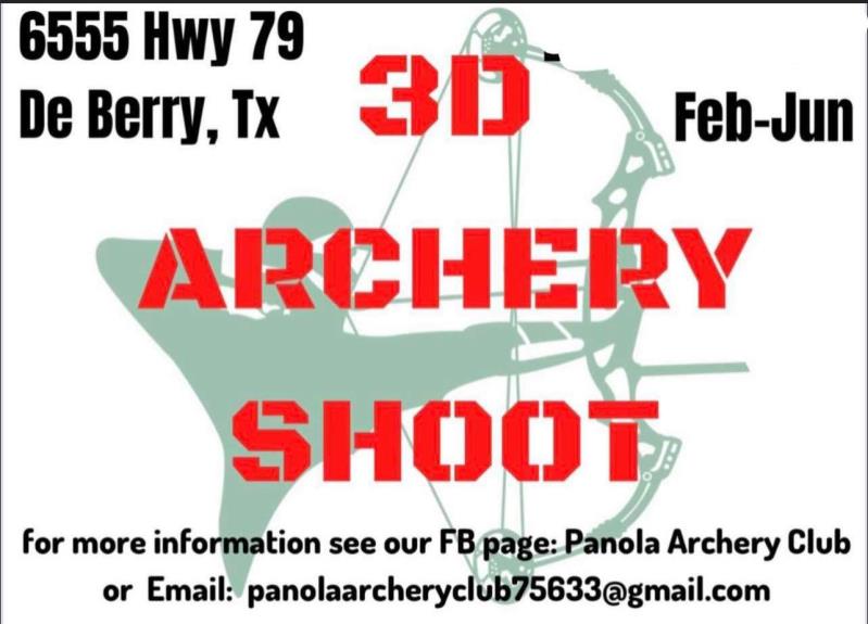 Panola Archery Club 3D Archery Shoot-NASP Benefit Shoot